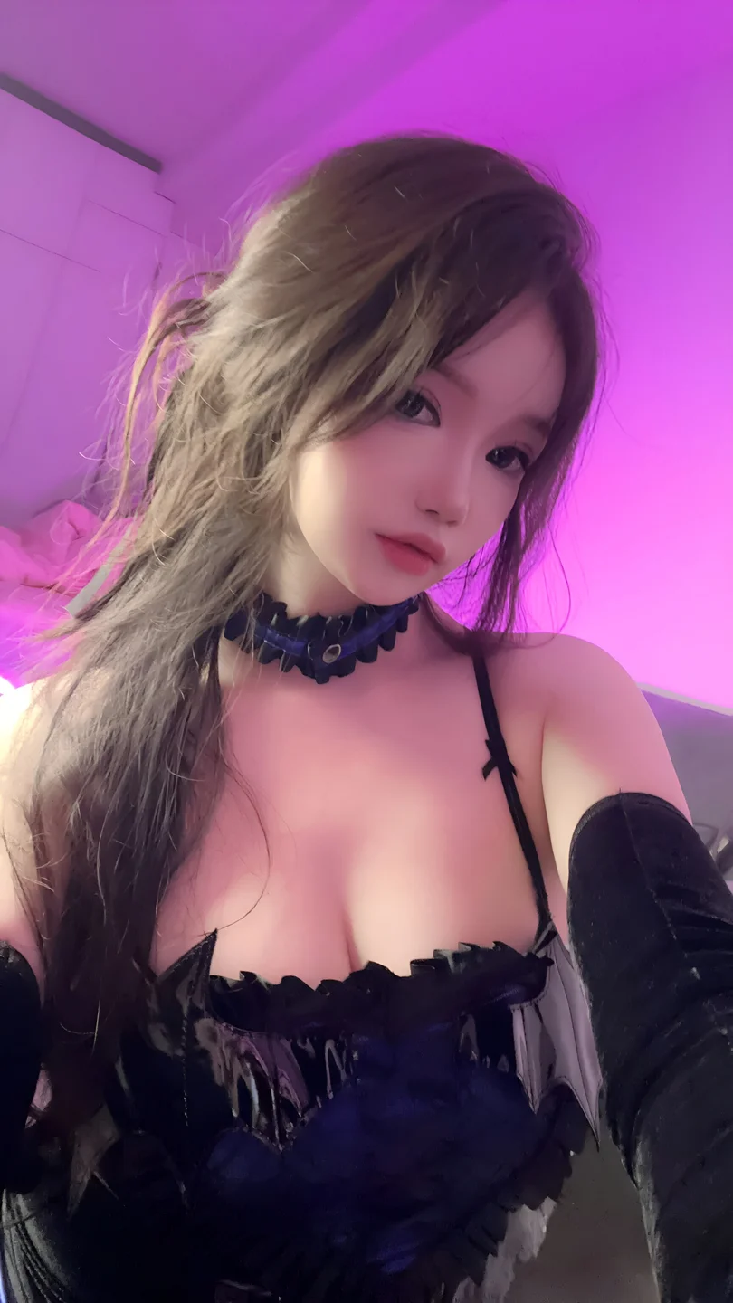 雪晴Astra - No.097 蓝色蕾丝短裙 [53P,1V-1.18GB] tg@simisebaisi 【丝足阁】044.webp